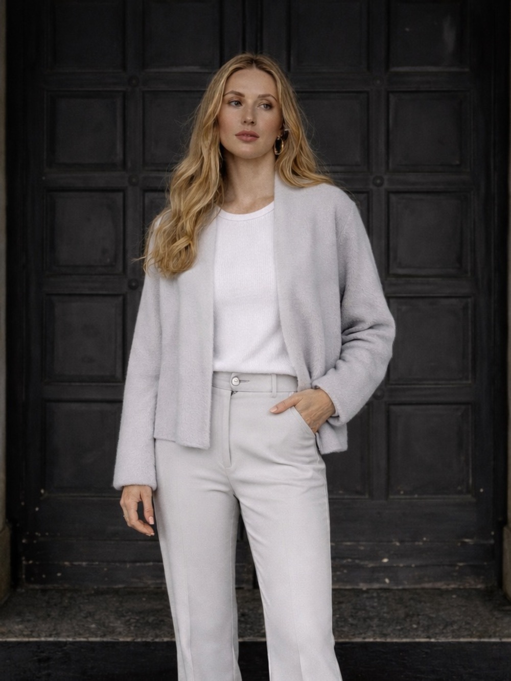 Eileen Fisher | Silk Organic Cotton Cardigan